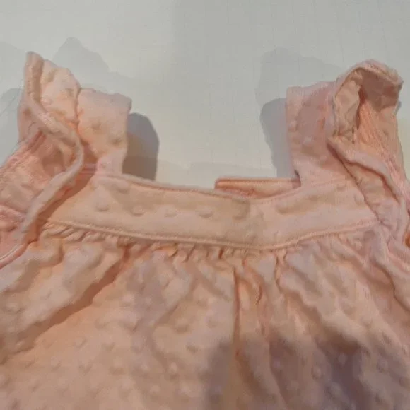 Gap Baby Textured Knit Tunic Shirt Pink 3-6 Months - Picture 3 of 8